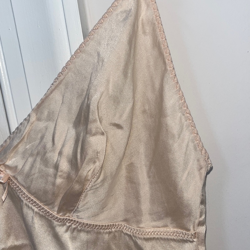 Vintage Intimissimi pale pink silk cami/chamise Size Small - Picture 2 of 8